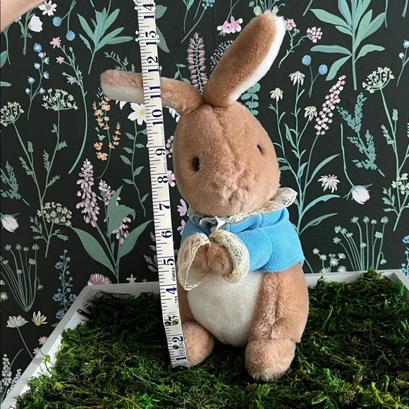 VINTAGE Peter Rabbit Beatrix Potter Eden plush toy R. Dakin company 1980’s - Picture 14 of 14
